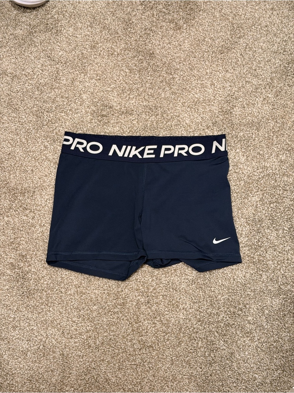 Nike Pro Shorts Navy Blue